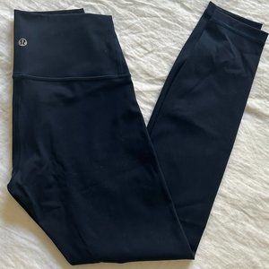 Wunder Under High-Rise Tight 25", Size 4 in True Navy